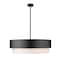 Z-Lite Counterpoint Chandelier, 6-Light, 31.5 In.W x 10.5 In.H, Matte Black/White 495P32-MB - alternate 2